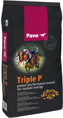 Pavo muesli Triple P 15 kg