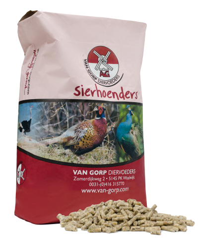 Gorp van Sierhoenderkorrel leg 5 kg